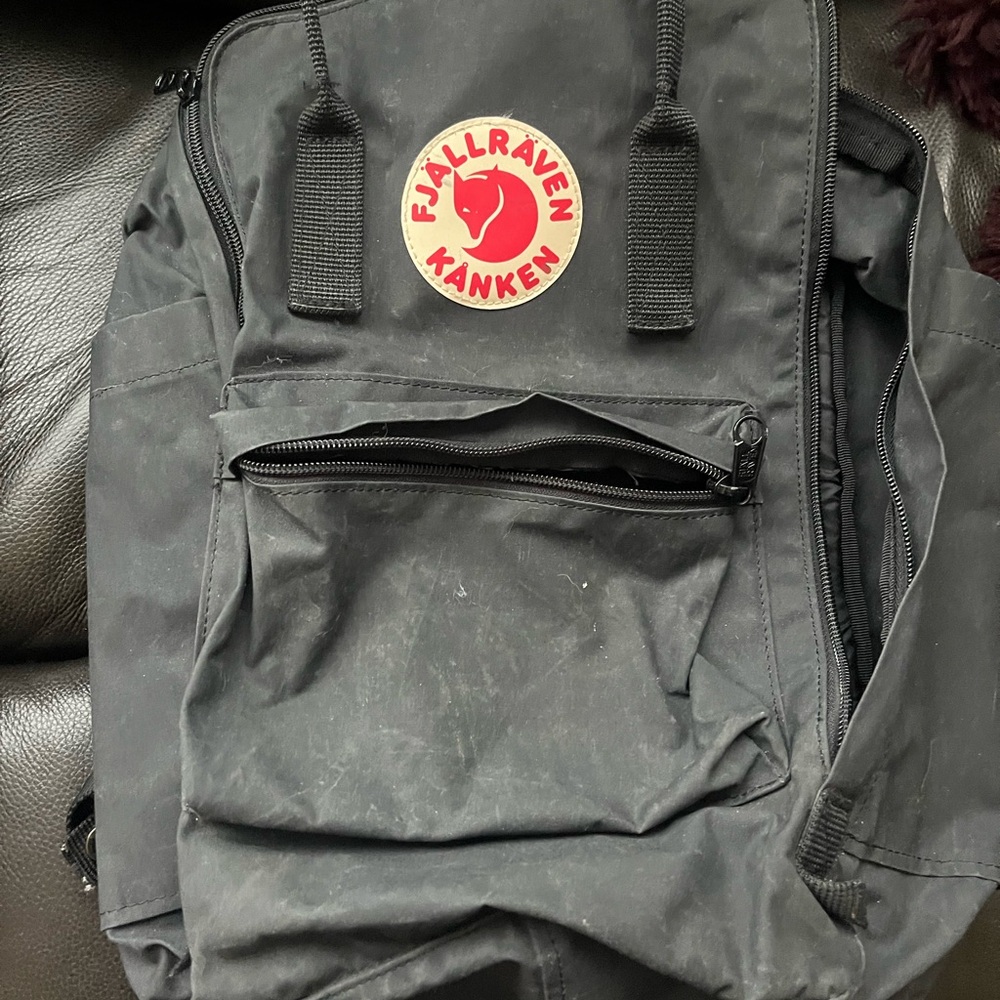 Kånken Black Backpack